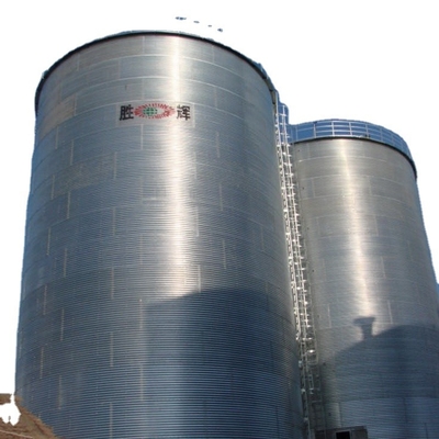 2500 ton grain silo price grain silo corn flat bottom galvanized grain bin silo machine