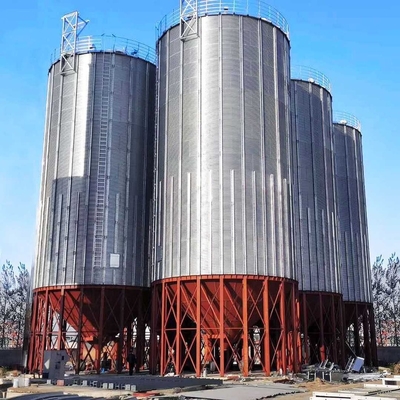 food &amp;amp; Beverage Plant Hopper Bottom Silo 100-300 Ton Small Grain Silo Feed For Sale